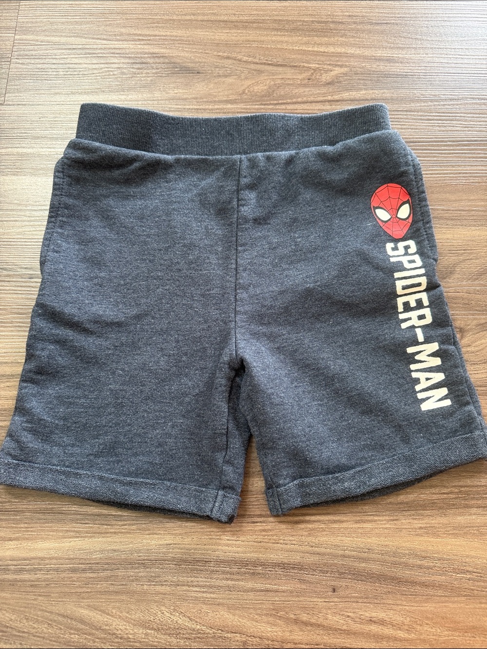 Marvel Spider-Man Boys' Navy Shorts size 7